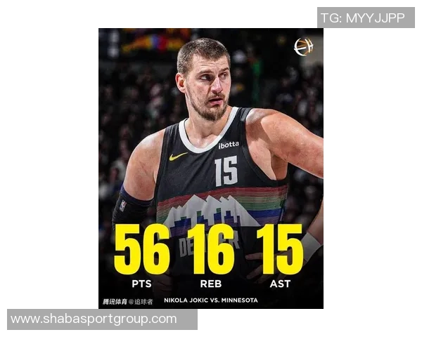 约基奇创历史第二佳绩12次三双35分15篮板10助攻仅次于罗伯特森